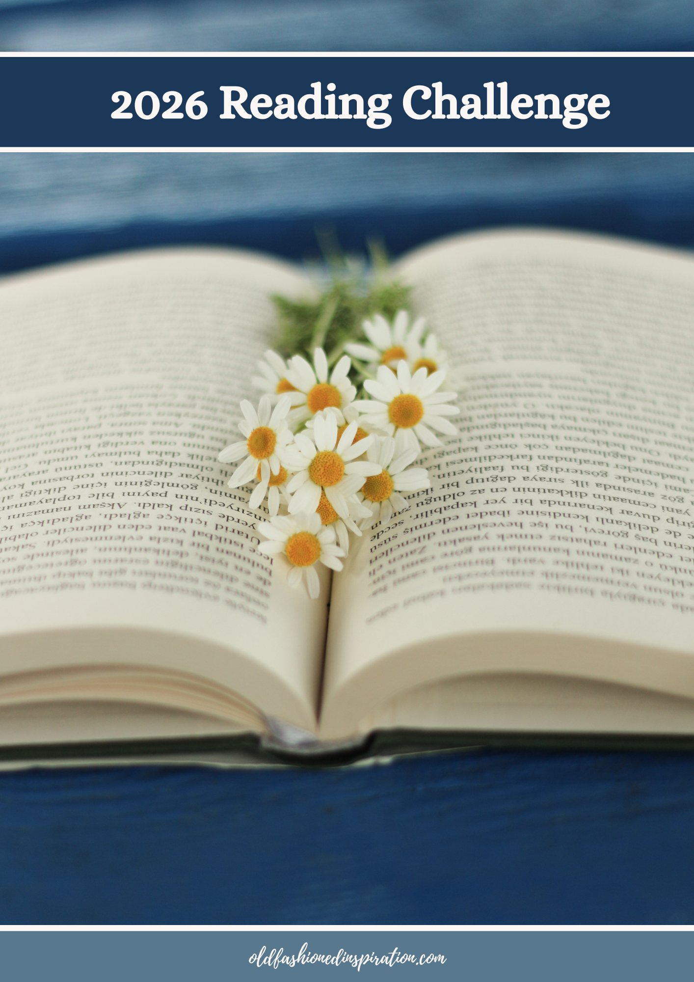 book with flowers